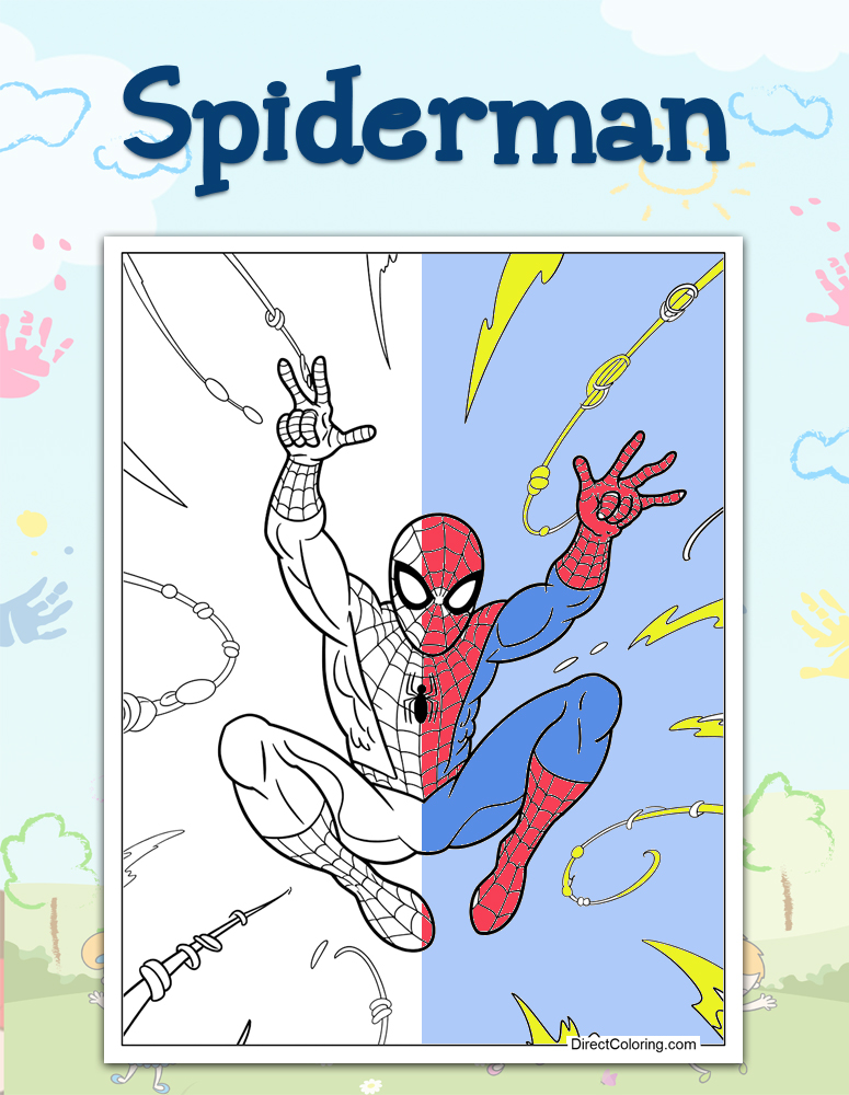 Spiderman Coloring Pages